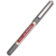 三菱UB-157 办公用中性笔0.7mm金属色笔杆签字笔 红色 1支装