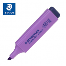 施德楼（STAEDTLER）荧光笔办公记号笔高光笔划重点标记笔 364-6紫色单支装