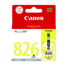 佳能（Canon）CLI-826 Y 黄色墨盒(适用MX898/MG8280/MG8180/MG6280)