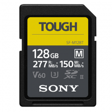 索尼 SONY SF-M128T SD卡 128G 高速读取277MB UHS-II 相机存储卡