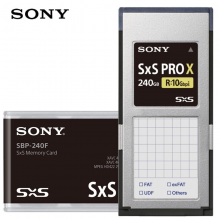 索尼（SONY）SXS Pro+存储卡 专业摄像机内存卡 适用X280 Z280 X160 X580 240G SXS PRO X（SBP-240F）