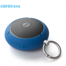 漫步者（EDIFIER）M100 迷你型蓝牙音箱 三防户外音箱 便携插卡音响 微信支付宝收款扩音器 蓝色