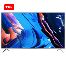 TCL 43V8-J 43英寸AI声控智慧屏4K超高清 金属边框 人工智能 8K解码 教育电视机