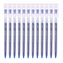 晨光AGPB6901蓝色中性笔0.5mm 12支/盒