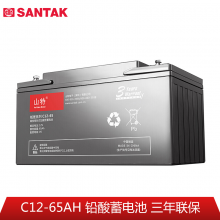 山特C12-65 铅酸蓄电池 12V65AH