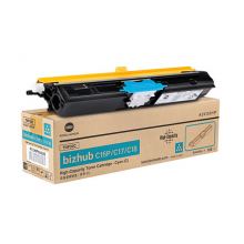 柯尼卡美能达TNP32C蓝色碳粉盒 大容量 适用bizhub C15P/C17/C18打印机(可打印约2500页)