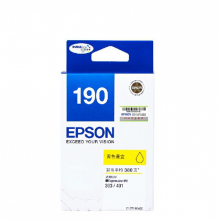 爱普生T1904 黄色墨盒适用于epson me-401 me-303 墨盒