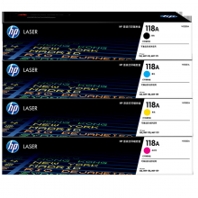 惠普(HP) W2080-2083A 118A 四色套装碳粉盒(适用于HP 150a/150nw/178nw/179fnw)