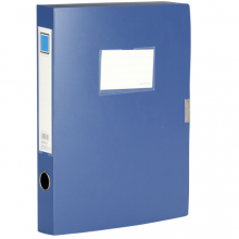 金得利A4档案盒资料盒文件盒背宽36/50/60mm 多款可选 3寸(60mm)蓝色 F38