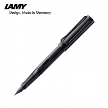 凌美al-star系列含吸墨器书写墨水笔钢笔 黑色 0.5mm
