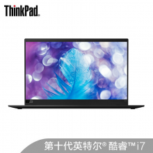 联想ThinkPad X1 Carbon 2020(39CD)英特尔酷睿i7 14英寸高性能笔记本电脑(十代i7 16G 1TSSD 4K)4G版 纹理黑