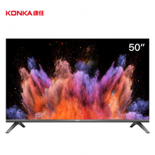 康佳（KONKA）LED50U5 50英寸 4K超高清 AI智能语音平板液晶智能电视机 全面屏