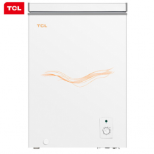 TCL 106升 冷藏冷冻转换柜冰柜 小型家用迷你冷柜 顶开门 节能单温冰箱（白色） BD/BC-106HQD