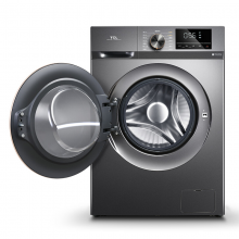 TCL 10公斤DD直驱全自动变频洗烘一体滚筒洗衣机 热力除菌1.08洗净比 （ZB）G100F12-HD