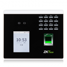 ZKTeco/熵基科技 XFACE100 动态人脸指纹识别考勤机 毫秒级门禁考勤一体机