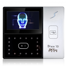 熵基科技（ZKTeco）IFACE701面部/刷卡考勤机人脸识别打卡机混合识别非指纹 标配（人脸加ID刷卡）