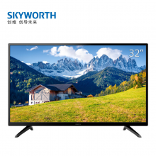 创维（SKYWORTH）32X3 32英寸窄边蓝光高清节能平板液晶电视（黑色） 