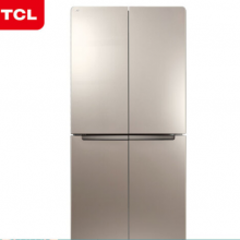 TCL 456升 冷藏自除霜 十字双对开多门电冰箱 电脑控温 一体照明 魔幻空间 （流光金）BCD-456KZ50