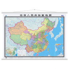 中国地图挂图（1070mm*750mm ）  双面防水覆膜