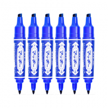 斑马牌（ZEBRA）大麦奇双头记号笔MO-150 蓝色 单支