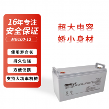 EDNMGE UPS电池铅酸蓄电池免维护 UPS不间断电源12V100AH MG100-12型