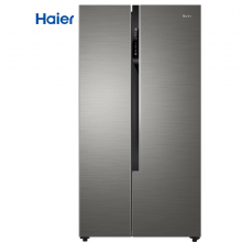 海尔（Haier）521升双变频风冷无霜对开门双开门家用电冰箱超薄净味BCD-521WGHSSEDSD超大容量520升级款