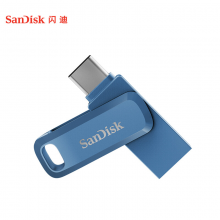 闪迪(SanDisk) 128GB Type-C USB3.1 手机U盘DDC3 海军蓝 读速150MB/s 