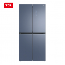 TCL 490P6-U 490升 大容量分区储存冰箱  风冷无霜 节能变频 精准控温 （星云蓝）
