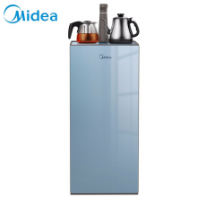 美的（Midea）饮水机 家用立式茶吧机办公智能下置式冷热型饮水器YD1103S-X 静谧蓝