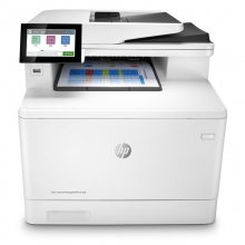 惠普（HP）E47528F A4彩色激光双面打印复印扫描传真多功能一体机带有线网络