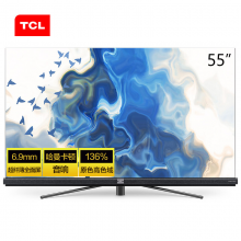 TCL 55Q9 55英寸液晶电视机 4K超高清护眼 超薄全面屏 人工智能 智慧屏 哈曼音响 3+32GB大内存 教育电视