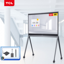 TCL智能 IFP65V61电视机 65英寸4K高清大屏商用办公交互式触摸教学电子白板