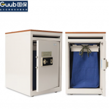 国保 Guub 第五代锁认证指纹密码单门单口内置布袋回收箱H650*W420*D400mm