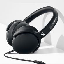 森海塞尔（Sennheiser） HD 400S 封闭式全包耳头戴有线耳机 隔音降噪 智能线控