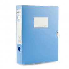 晨光 M&G ADM94818B 檔案盒 A4文件盒資料盒 加厚背寬75mm 藍色 單個裝