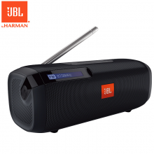 JBL TUNERFM BLK 无线蓝牙音箱 便携式音响 手机/电脑外放播放器 FM收音机 黑色
