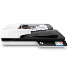 惠普（HP）ScanJet Pro 4500 fn1 网络扫描仪 自动双面 连续扫描 平板+馈纸式【商用】