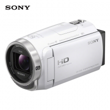 索尼HDR-CX680 高清数码摄像机 5轴防抖 30倍光学变焦（白色） 家用DV/摄影/录像