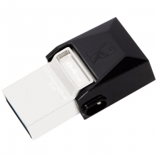 金士顿DTDUO3 64GB OTG USB3.0 U盘  黑色 双接口设计 多台设备互传