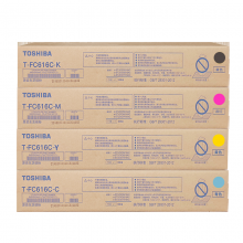东芝T-FC616 套装4支(黑红黄蓝)墨粉 (适用于eS5516AC/6516AC/7516AC)