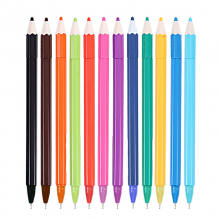 晨光AGPA6705 文具0.35mm彩色中性笔 手账多色笔水笔 本味系列签字笔 12支/盒