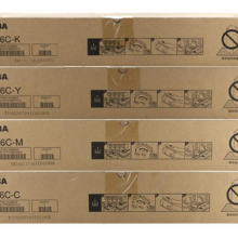 东芝T-FC556C碳粉 墨粉 粉盒 墨盒 适用5506/6506/7506AC （黑红黄蓝）一套4支