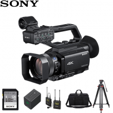 索尼（SONY）PXW-Z90摄像机 4K高清HDR掌中宝专业手持会议 直播 课程摄录一体机套餐三
