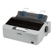 爱普生（EPSON）LQ-300KH针式打印机 80列连续进纸卷筒式打印机 