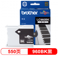 兄弟LC960BK 黑色墨盒 (适用DCP-330C 540CN 240C)