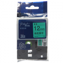 兄弟TZe-731 12mm绿底黑字标签色带 适用PT-E115、PT-P710BT、PT-D200