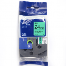 兄弟TZe-751 24mm绿底黑字标签色带(适用9500/9700/9800/3600)