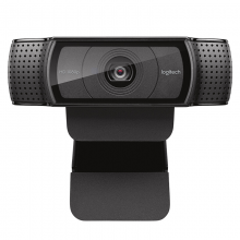 罗技（Logitech）C920e 高清网络摄像1080P自动对焦光线校正 双麦克风立体声 直播