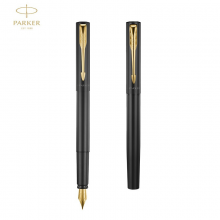 派克（PARKER）钢笔 威雅系列XL经典黑金夹墨水笔