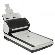 富士通Fi-7230 扫描仪 A4高速双面自动进纸带平板扫描仪